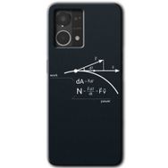 Oppo Reno 7 4G Work Formül Baskılı Uyumlu Silikon Kılıf