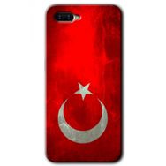 Oppo RX17 Neo Albayrak Baskılı Uyumlu Silikon Kılıf