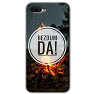 Oppo RX17 Neo Bezdum Da Baskılı Uyumlu Silikon Kılıf