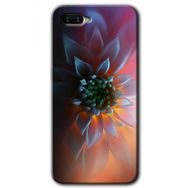 Oppo RX17 Neo Çiçek Motif Baskılı Uyumlu Silikon Kılıf