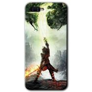 Oppo RX17 Neo Dragon Hunter Baskılı Uyumlu Silikon Kılıf