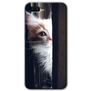 Oppo RX17 Neo Kedi Bakışı Baskılı Uyumlu Silikon Kılıf