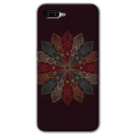 Oppo RX17 Neo Mandala Flower Wal Baskılı Uyumlu Silikon Kılıf