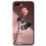 Oppo RX17 Neo Retro Gül Baskılı Uyumlu Silikon Kılıf