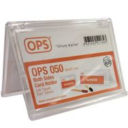 Ops 050 90x55 mm Çift Taraflı Kart Tutucu