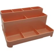 Ops KLM 202 Pastel Turuncu Masaüstü Organizer Kalemlik