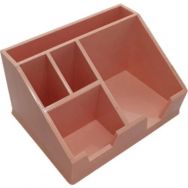 Ops KLM-208 Pastel Pembe Masa Seti Kalemlik-Organizer