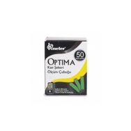 Optima 50'li Şeker Ölçüm Çubuğu