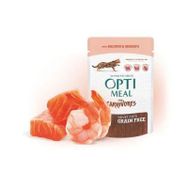 Optimeal 85 gr Süper Premium Somonlu Karidesli Tahılsız Yetişkin Yaş Kedi Maması