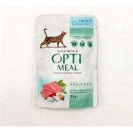 Optimeal Alabalıklı Krema Soslu 6x85 gr Yaş Kedi Mama