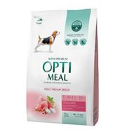 Optimeal Orta Irklar için Hindi Etli 4 kg Yetişkin Köpek Maması