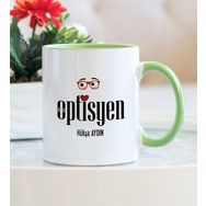 Optisyen Yeşil Kupa Bardak