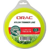 Orac 3,30 mm 46 mt Altı Köşe Sarı Tırpan Misinası