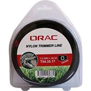 Orac 3,50 mm 36 mt Kare Siyah Tırpan Misinası