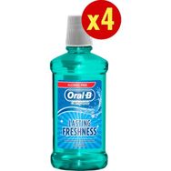 Oral-B Ağız Çalkalama Suyu Komple Bakım 500 ml (Alkolsüz) x 4