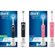 Oral-b D100 Cross Action Siyah Pembe 3d White Şarjlı Diş Fırçası