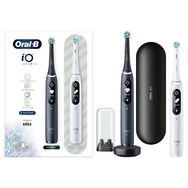 Oral-B iO-7 Siyah Beyaz 2'li Set Şarjlı Diş Fırçası