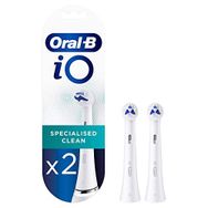 Oral-B iO Specialized Clean Beyaz 2 Adet Şarjlı Diş Fırçası Yedek Başlık