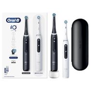 Oral-B İO5 Mat Siyah-Beyaz 2 Adet Diş Fırçası