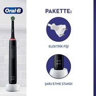Oral-B Pro 3500 Elektrikli Siyah Seyahat Kabı + Diş Fırçası
