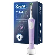 Oral-B Vitality Pro Lila Protect X Clean Şarjlı Diş Fırçası
