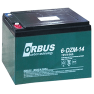 Orbus 12V 14AH Yatık Elektrikli Bisiklet Aküsü