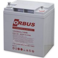 Orbus EN 12-28D 12V 28AH Derin Deşarjlı Jel Engelli Sandalye Aküsü