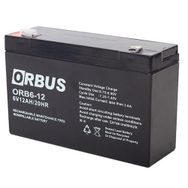 Orbus ORB6-12 6V 12 AH 150x50x94 MM Akü