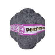 Ören Bayan 5 Adet 100 gr 008 Koyu Gri Dora El Örgü İpi Yünü