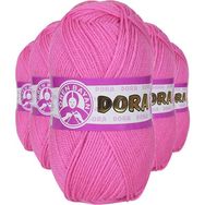 Ören Bayan 5 Adet 100 gr 042 Pembe Dora El Örgü İpi Yünü