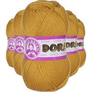 Ören Bayan 5 Adet 100 gr 115 Hardal Sarısı Dora El Örgü İpi Yünü