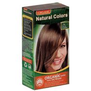 Organic Natural Colors 7N Orta Kumral Bitkisel Kalıcı Saç Boyası