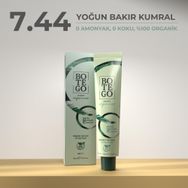 Organica | Organik Saç Boyası - 7.44 Yoğun Bakır Kumral 100 ml