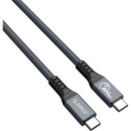Orico 80 cm Gri Thunderbolt 4 PD100W 5A 40 Gbps 8K 60Hz Type-C Yüksek Hızlı Kablo