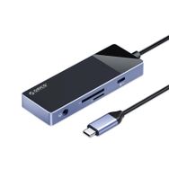 Orico Type-C PD100W 4K 30 Hz HDMI 3.5 mm Jak SD TF 3 USB Portlu Kart Okuyucu Çoklayıcı Hub