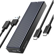 Orico USB 3.1 Gen 2 10 Gbps M.2 NVMe SSD Siyah Alüminyum Disk Kutusu