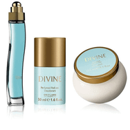 Oriflame Divine EDP 50 ml Kadın Parfüm + 250 ml Vücut Kremi + 50 ml Roll on Deodorant Seti