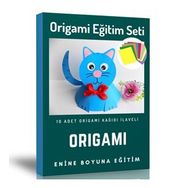 Origami Eğitim Seti Enine Boyuna Eğitim