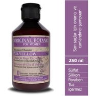 Original Botanic 250 ml Sarı Saçlar İçin Vegan Mor Kadın Şampuan