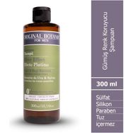 Original Botanic 300 ml Gümüş Renk Koruyucu Vegan Erkek Şampuan
