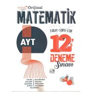 Orijinal Mikro AYT Matematik 12'li Deneme Sınavı Orijinal Yayınları