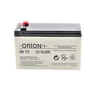 Orion ORN1270 12V 7Ah Bakımsız Kuru Akü T2 Soket