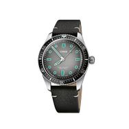 Oris 01 733 7707 4053-07 5 20 89 Divers Sixty Five Siyah Deri Erkek Kol Saati