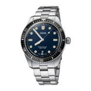 Oris 01 733 7707 4055-07 8 20 18 Divers Sixty Five Gri Çelik Erkek Kol Saati