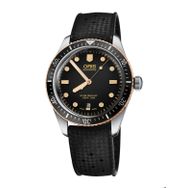 Oris 01 733 7707 4354-07 4 20 18 Divers Sixty Five Siyah Erkek Kol Saati