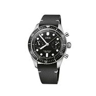Oris 01 771 7791 4054-07 6 20 01 Divers Sixty Five Siyah Deri Erkek Kol Saati