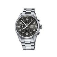 Oris 01 774 7699 4063-07 8 22 19 Big Crown Propilot Chronograph Gri Çelik Erkek Kol Saati