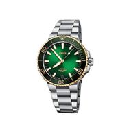Oris 400 01 400 7769 6357-07 8 22 09PEB Aquis Date Calibre Gri Çelik Erkek Kol Saati