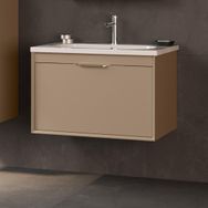 Orka Clay 80 cm Banyo Dolabı