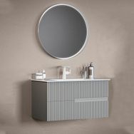 Orka Moonlight 90 cm Banyo Dolabı